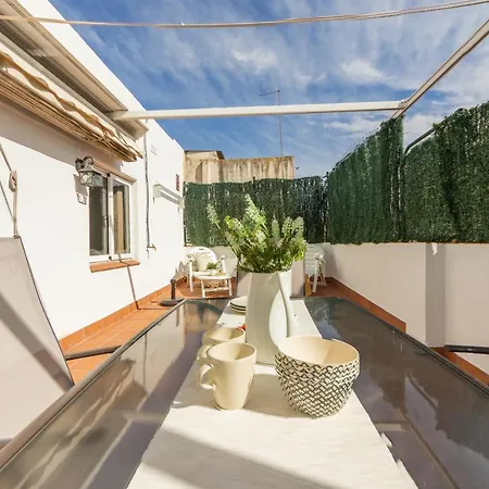 Wooow!!! Atic Centric Amb Terrassa Appartement